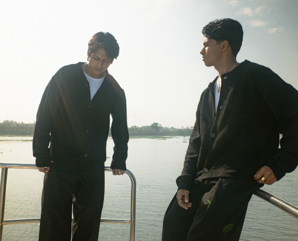 Void | Black Knit Cardigan